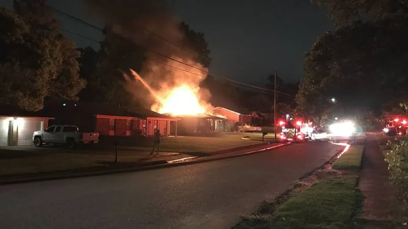 One person was killed in an overnight home fire in Montgomery