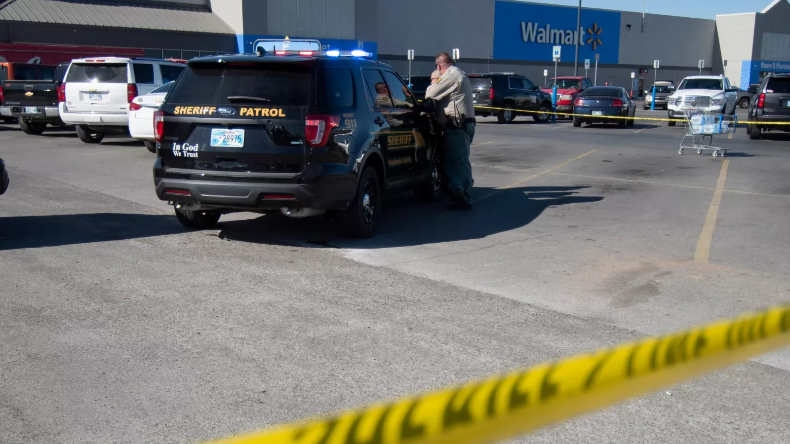 Ongoing Alabama Walmart investigation after a person is found unresponsive in a vehicle