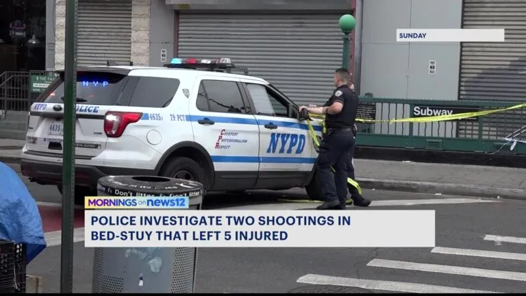 Police - Several shot during weekend in Brooklyn
