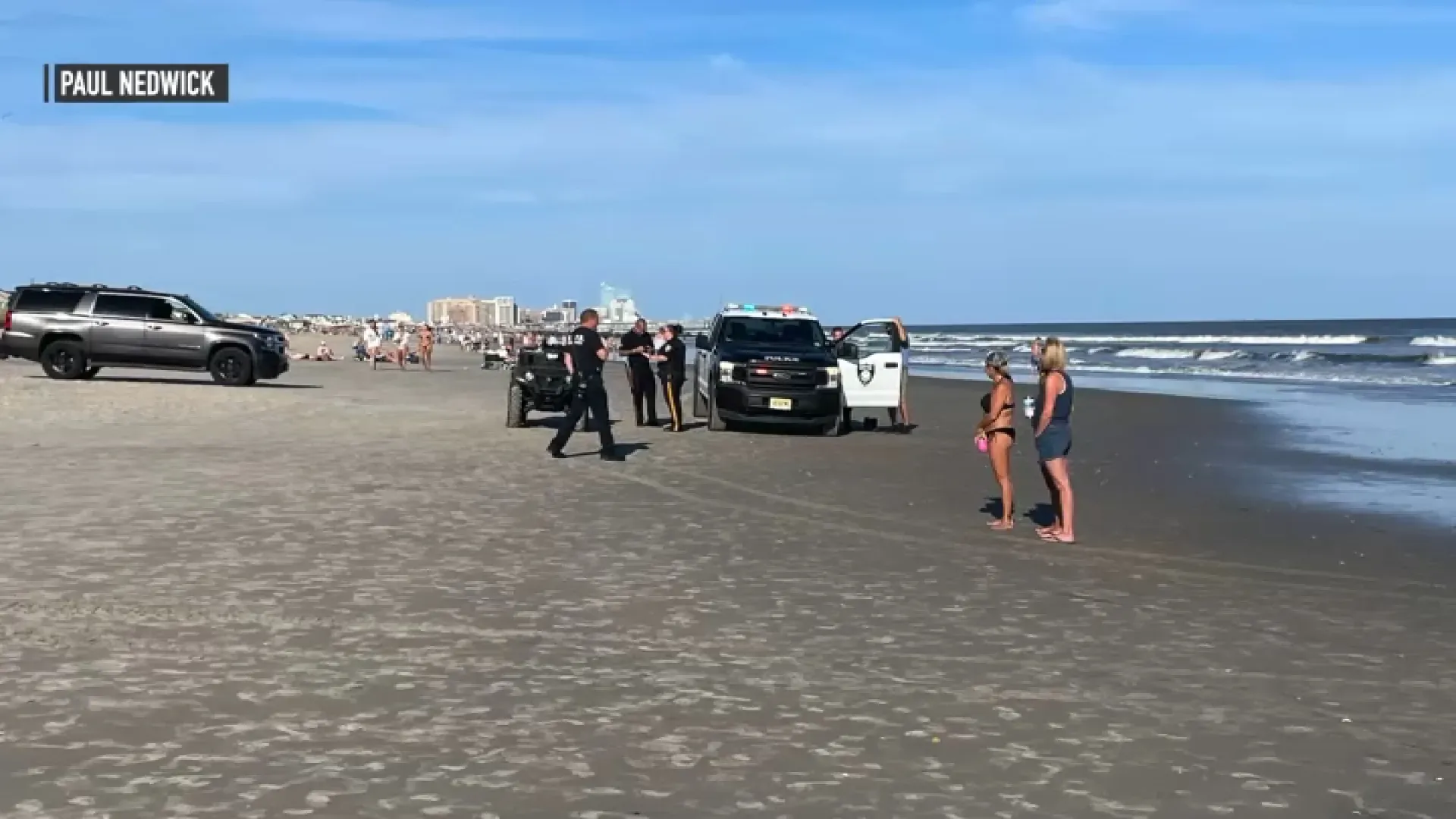 Rescue Team Saves Girl and Grandmother from Rip Current at Jersey Shore