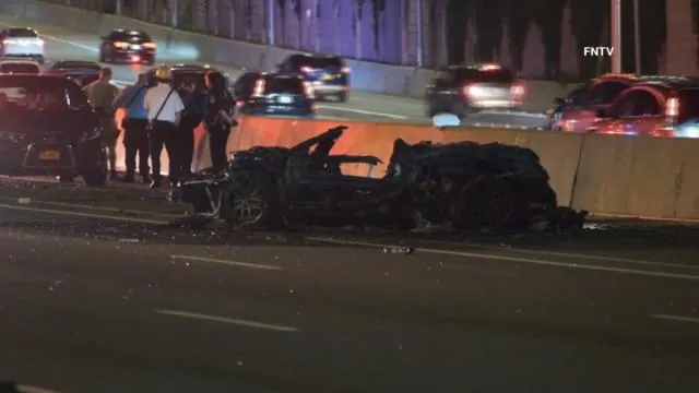 Two women killed in Corvette crash on Staten Island Expressway