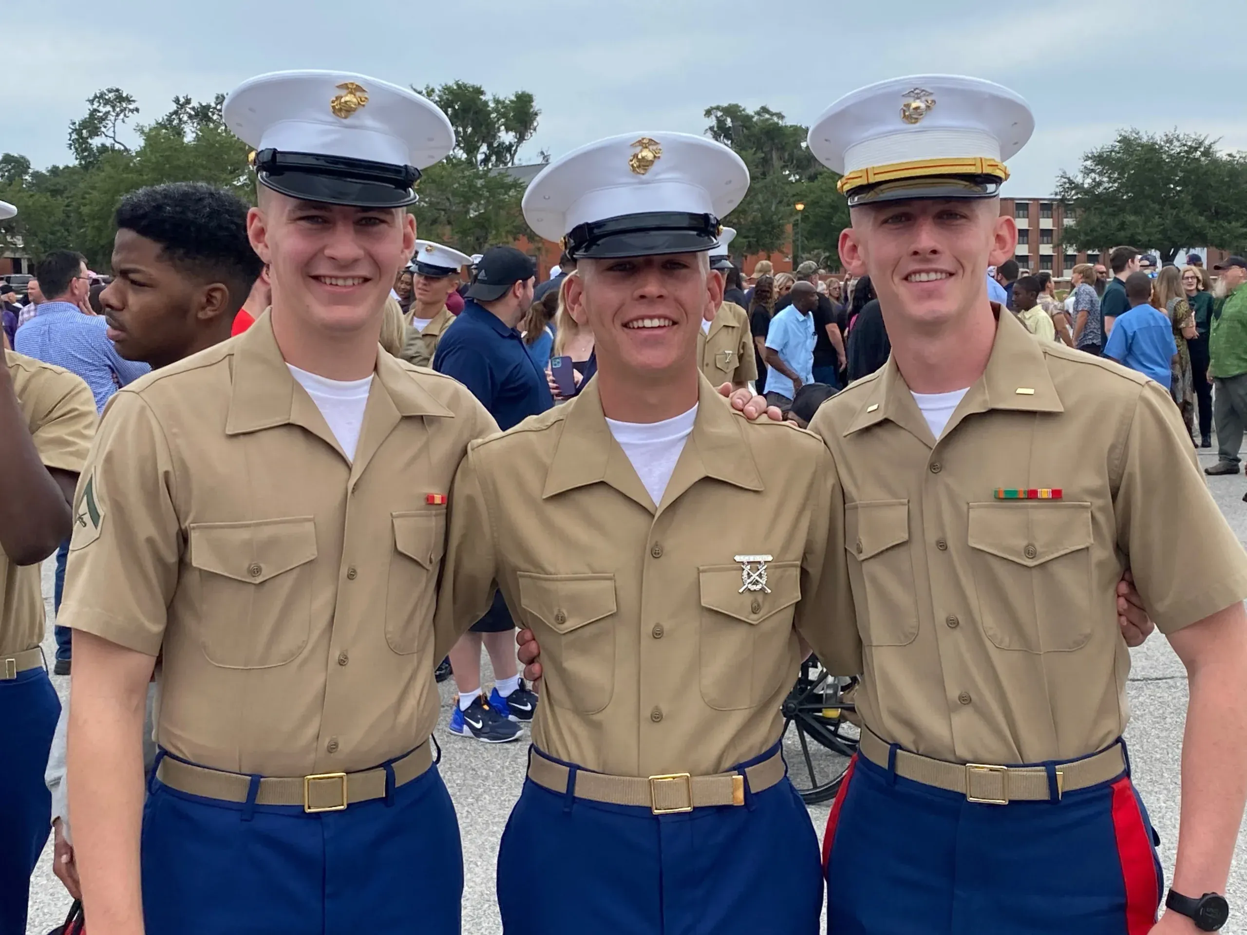 Brothers in arms: 3 Pearl River siblings, inspired by community, join Marines