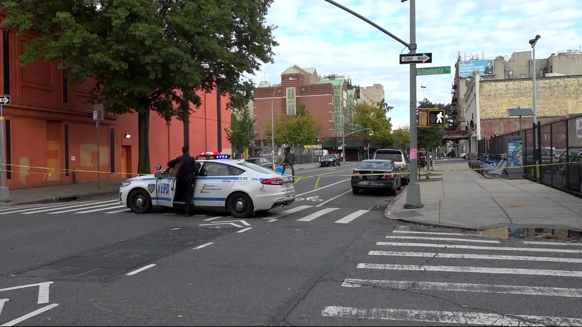 Car stop in Brooklyn drags police sergeant, says NYPD.