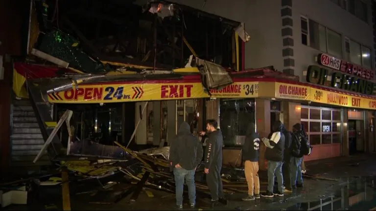 Coney Island car wash fire sends firefighters to the hospital