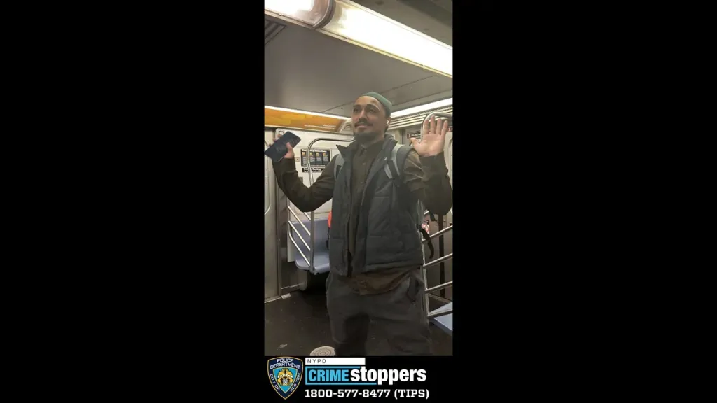 Man slugs woman in the face on NYC subway, tells her it’s because ‘you are Jewish’ - cops
