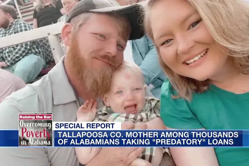 Mother in Alabama joins thousands in overcoming poverty through 'predatory' loans