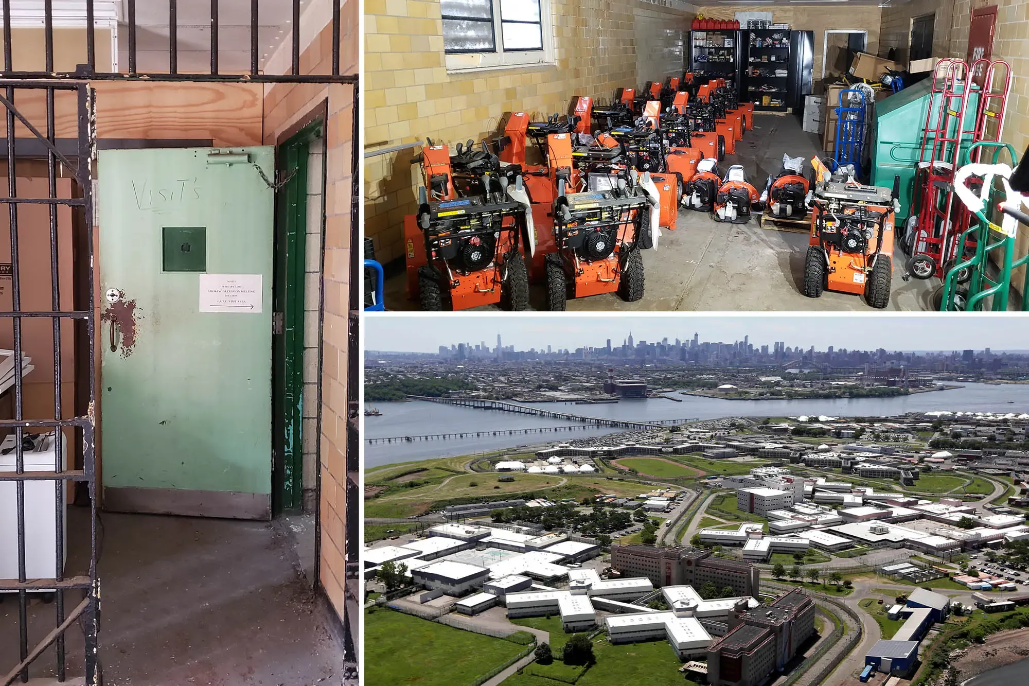 NYC investigators found more than $780K in unused equipment in closed Rikers Island facility that contained hidden lounge