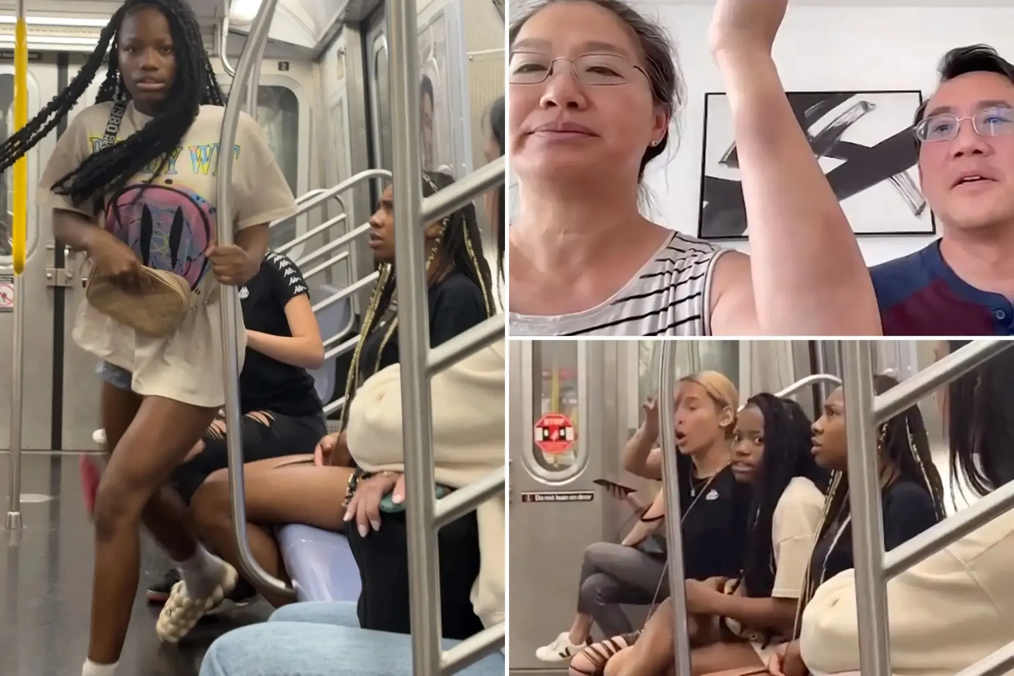 Teenage Terror on the Tracks: New York Subway Passengers Assaulted in Shocking Plank Attacks