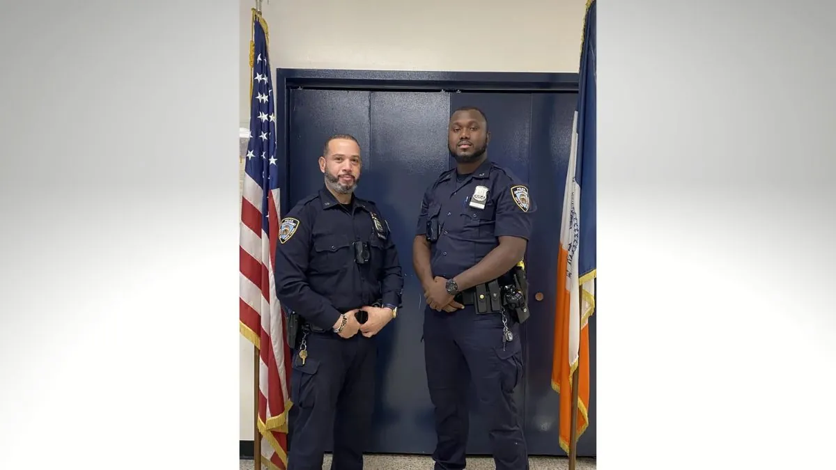 VIDEO NYPD officer breaks down after saving distressed man on Harlem ledge, 'I've been in your shoes'