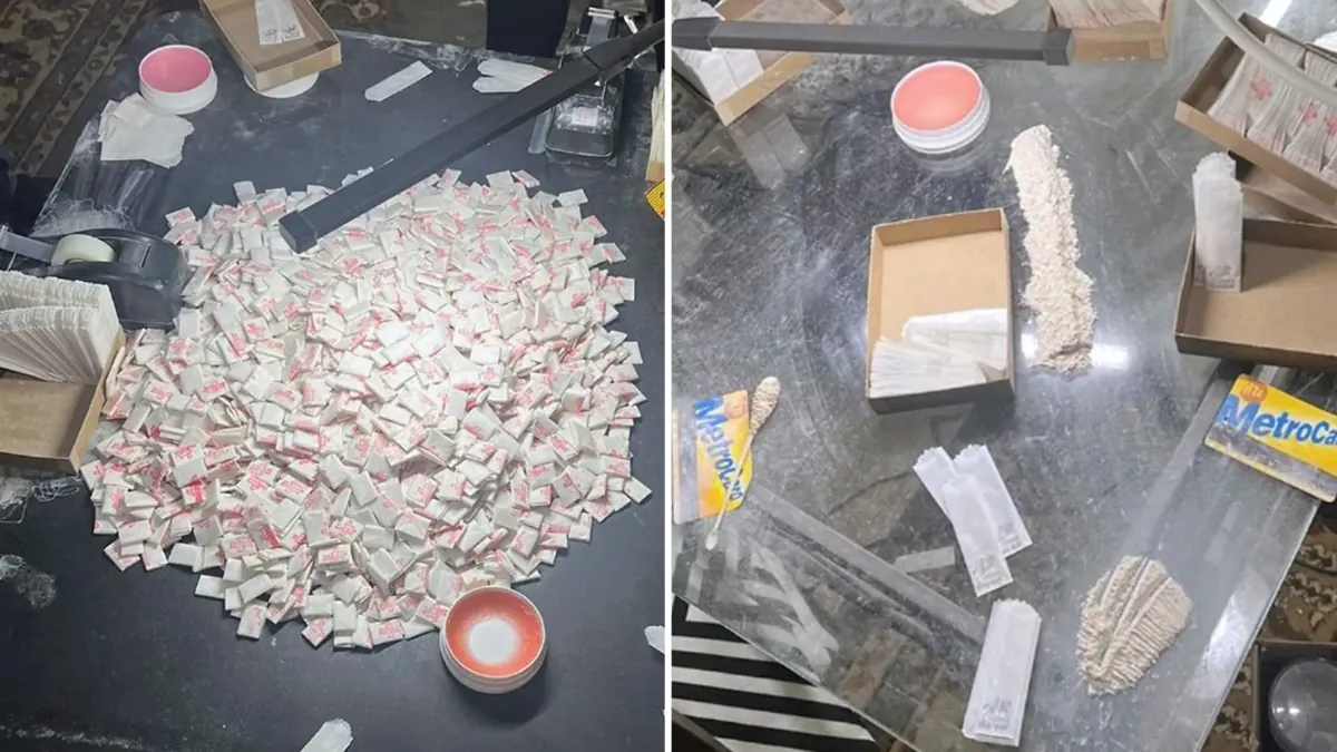 11 arrested in NYC fentanyl, heroin packaging operation, $4M in ‘potentially lethal drugs’ recovered