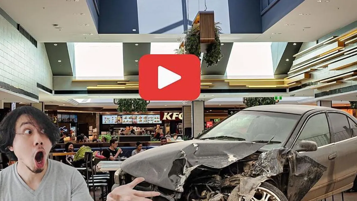 A Footage Showing a Vehicle Colliding With a Food Court in a Colorado Mall.