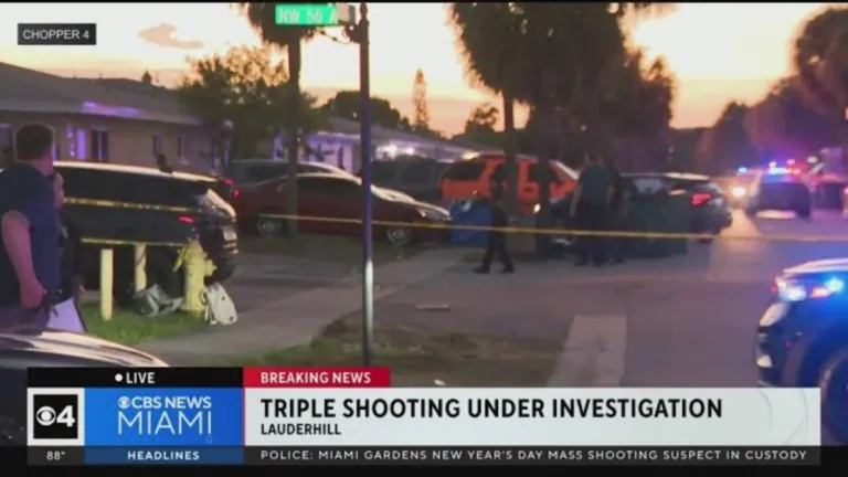 Fatal Triple Shooting in Miami Gardens Under Investigation