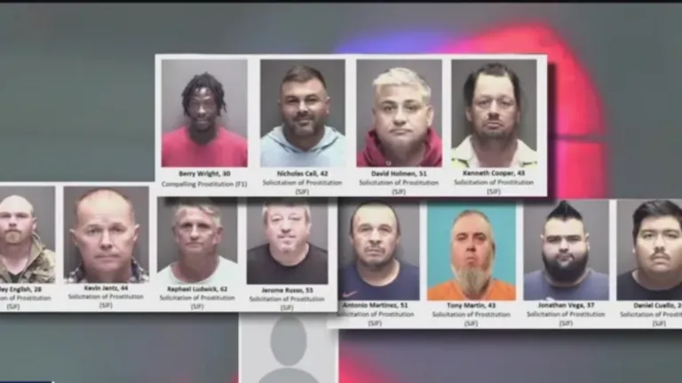 Major Galveston County Human Trafficking Case: 13 Men Indicted, 12 Arrested