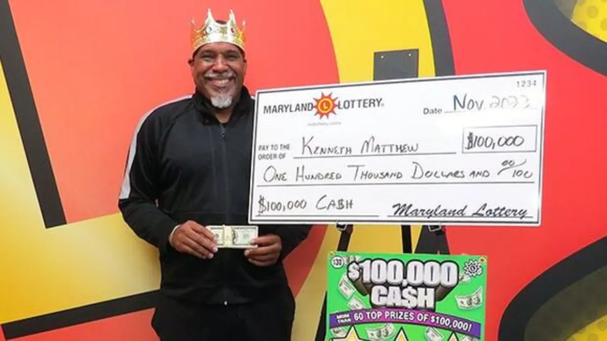 Man wins $100K in Maryland Lottery after convincing clerk to turn off ‘go-go’ music