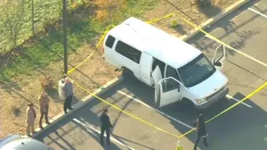 Man, woman found dead inside van in Linden parking lot