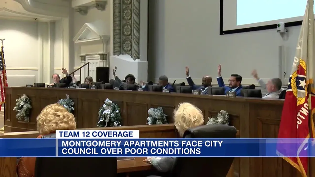 Montgomery City Council votes to take legal action over apartments’ living conditions