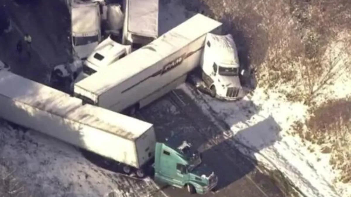 Multi-vehicle crash on western Pennsylvania interstate kills 1 and injures others