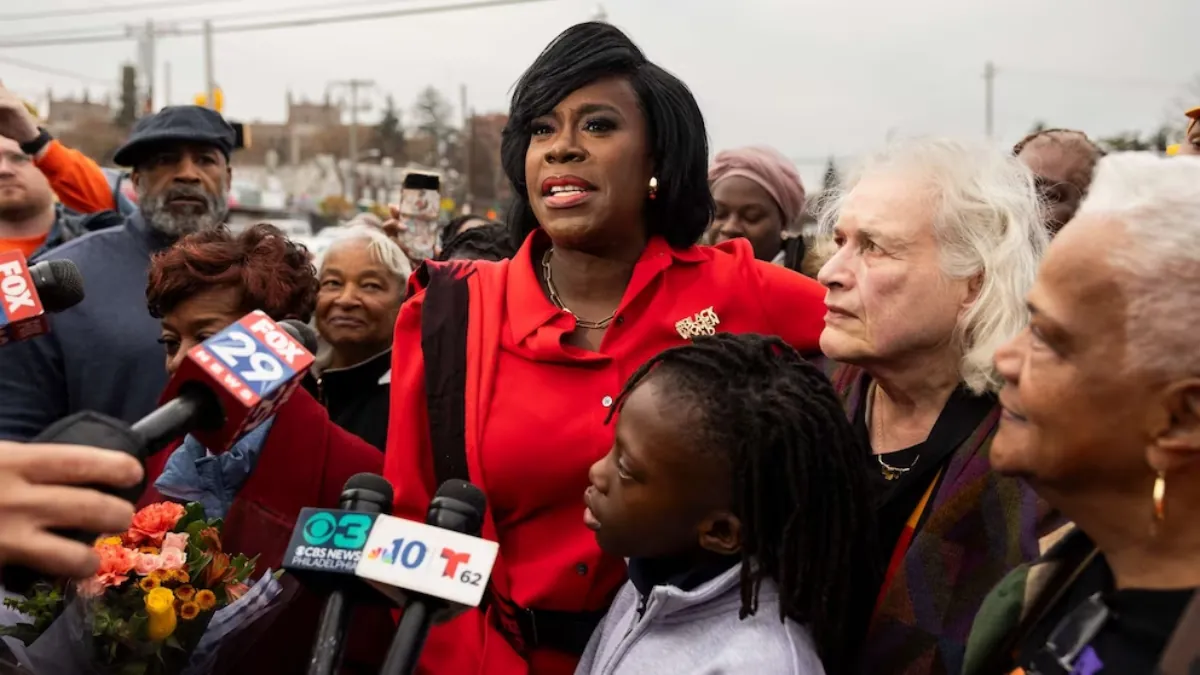 Philadelphia projected to elect 1st female mayor with Cherelle Parker