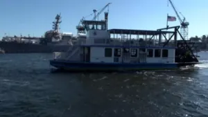The Elizabeth River Ferry III celebrated 40 years of service and now will say goodbye