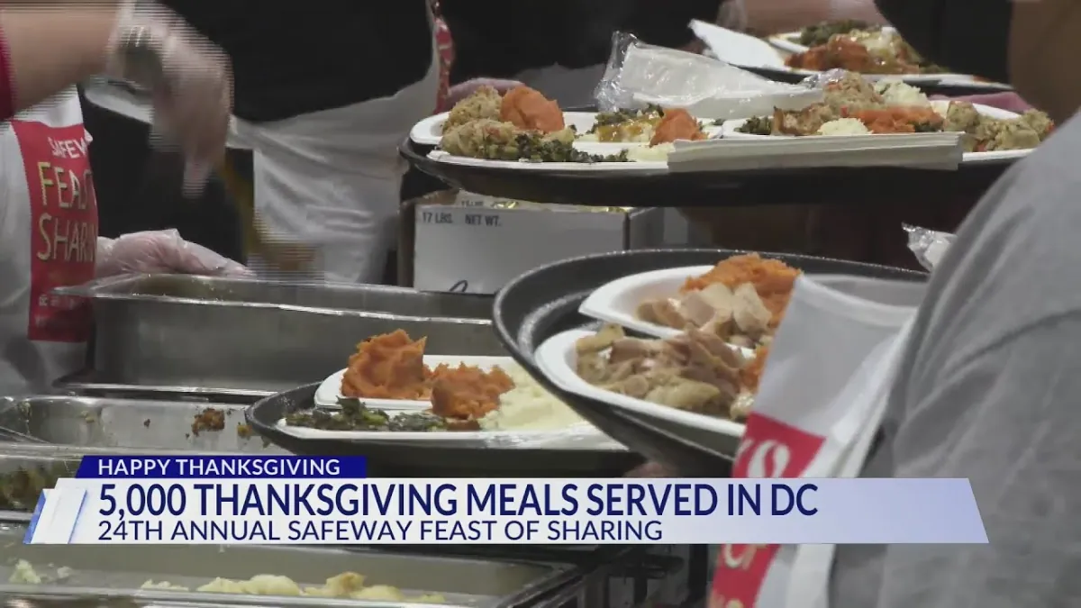 24th Annual Safeway Feast of Caring in DC Feeds Thousands for Thanksgiving