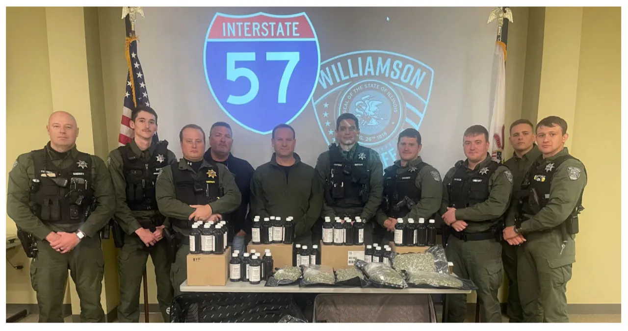 Drug bust worth $250,000 follows 115-mile police chase on I-57