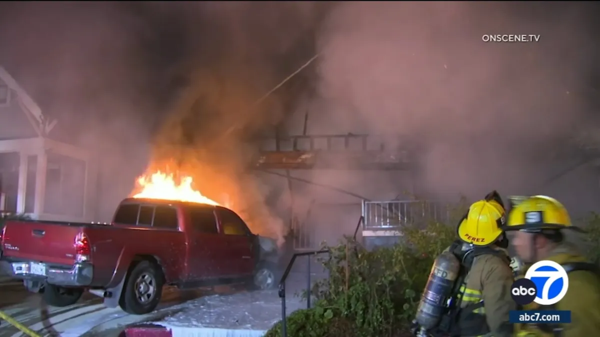 Fatal Boyle Heights House Fire Critically Injures Two