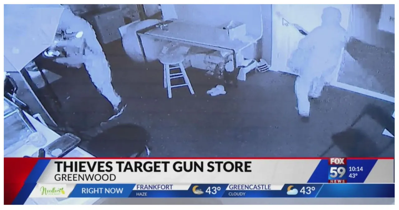 Firearms Stolen From Gun Store In Greenwood