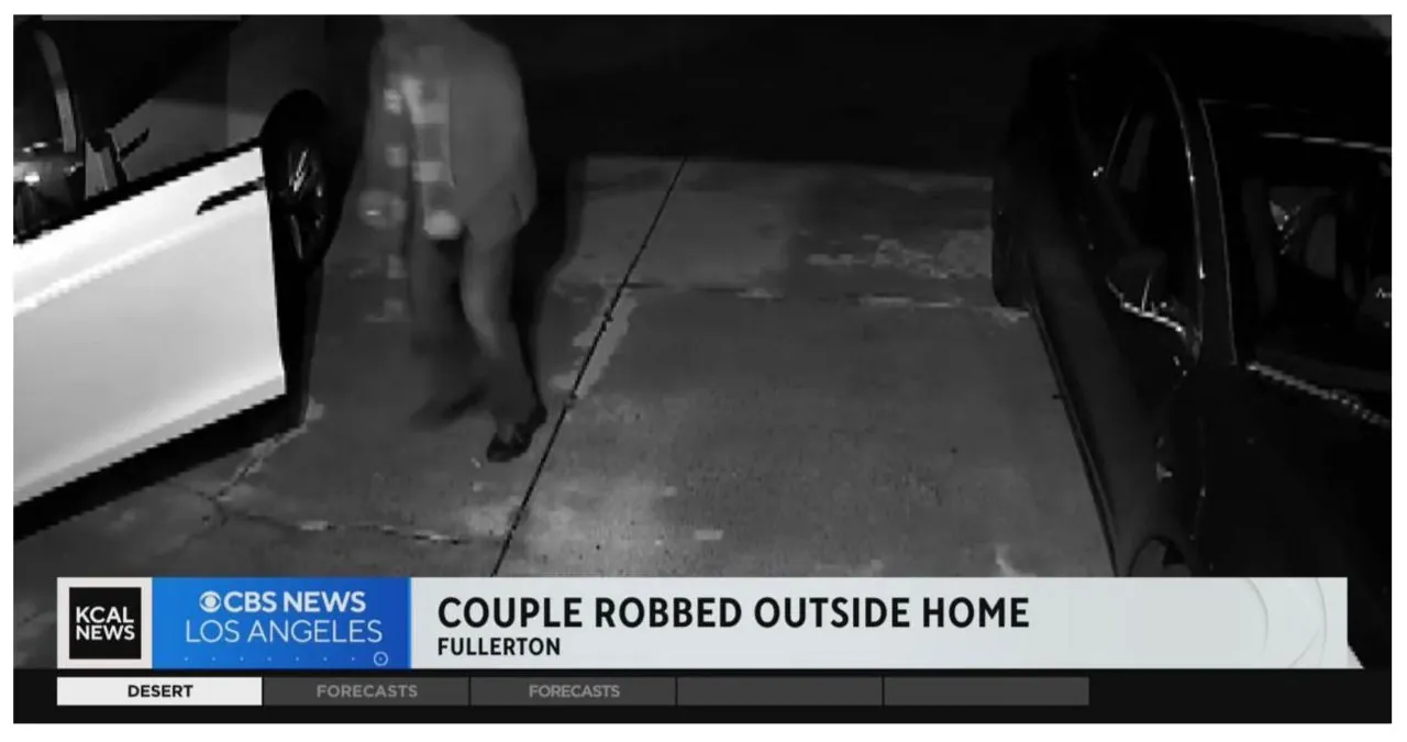 Fullerton Couple Falls Victim To Robbery Outside Their Home