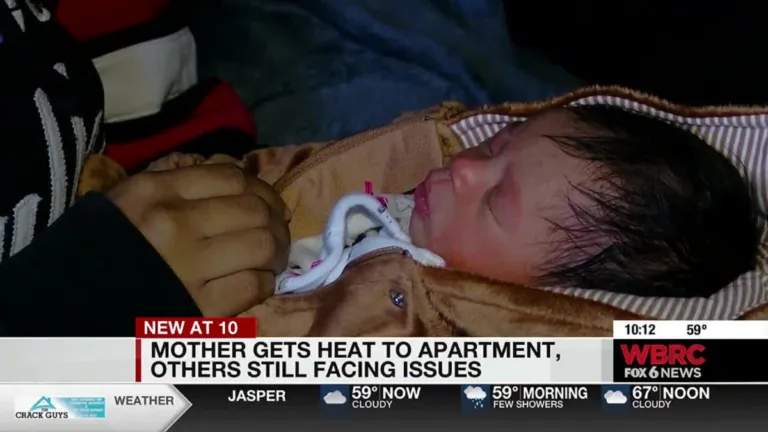 Heat is Back For Hoover Mother and Newborn Living in Freezing Apartment