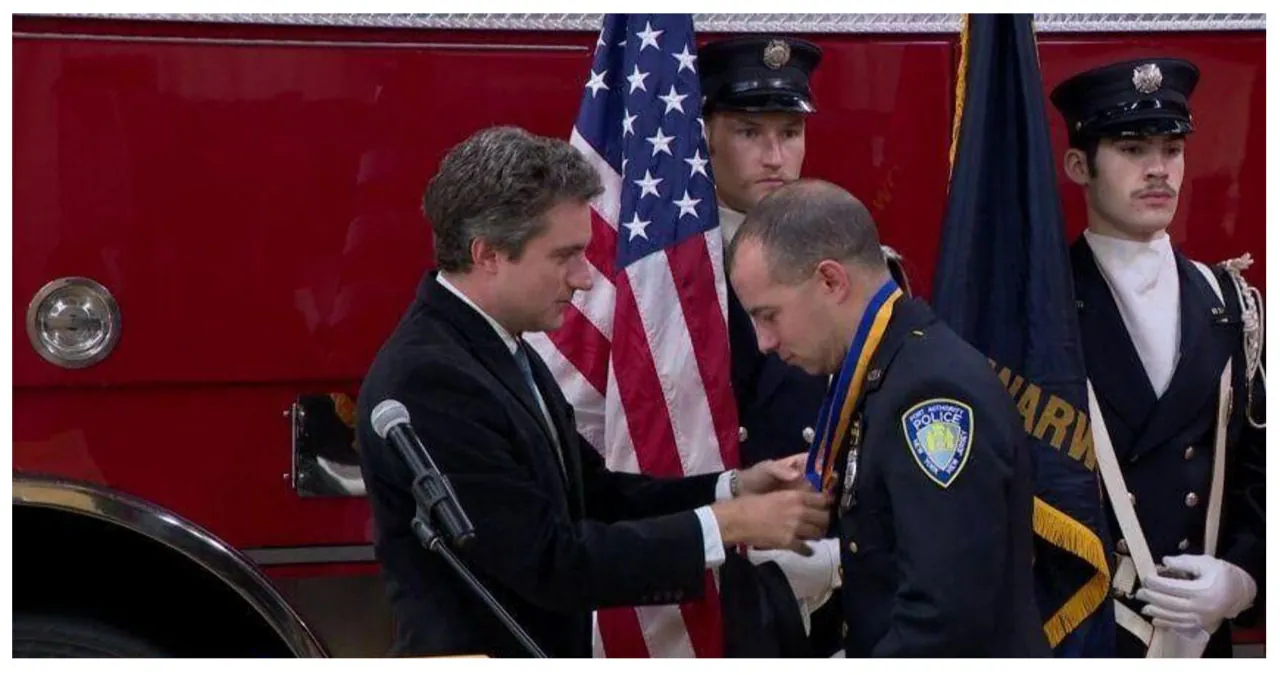 Heroic Actions Of Warwick Firefighter Recognized With Award For Saving 3 Lives
