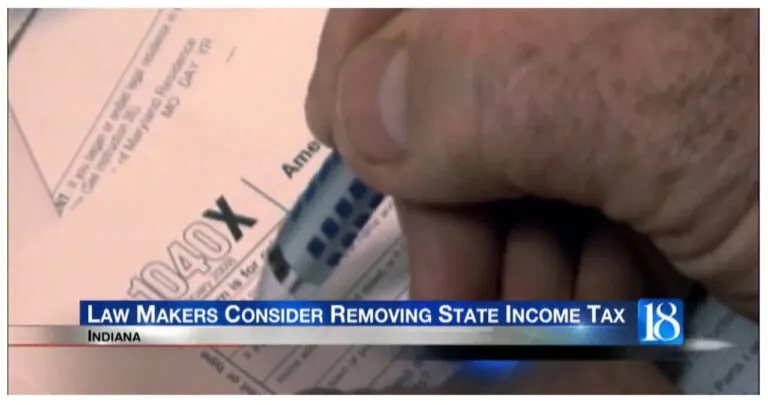Indiana Law Makers Contemplate Eliminating State Income Tax