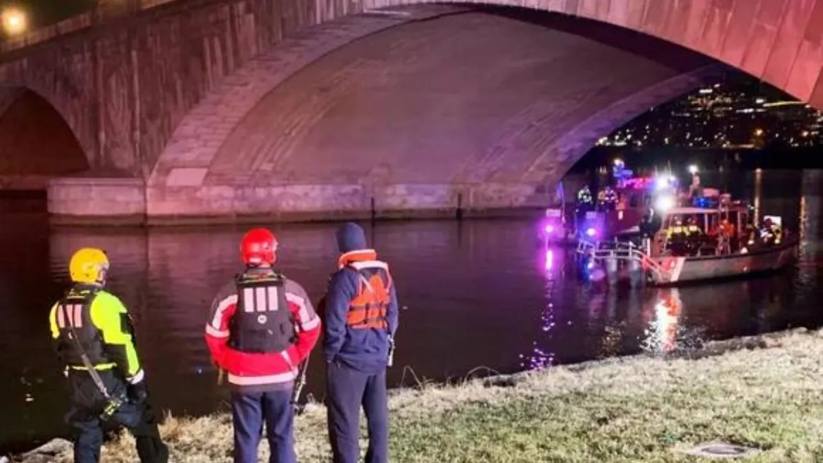 Man dies after car goes into Potomac River