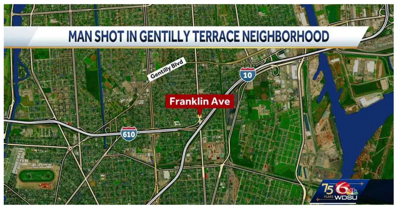 NOPD Investigating Shooting Incident in Gentilly Terrace That Left Adult Male Hospitalized