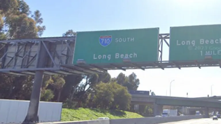 Person Dies In Overturned Car Accident On Paramount's 710 Freeway