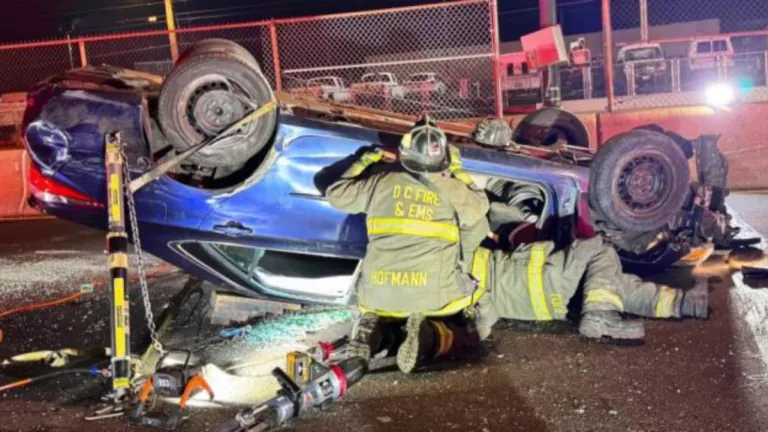 One Person Was Critically Injured After A Car Crash In Northeast DC