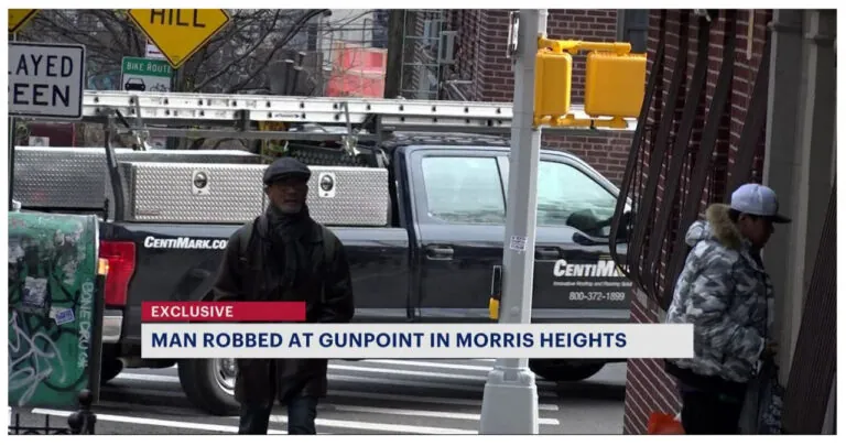 Suspect Still At Large After Armed Robbery In Morris Heights