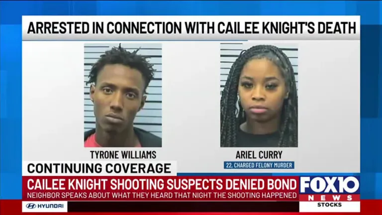 Third Cailee Knight Murder Suspect Arrested