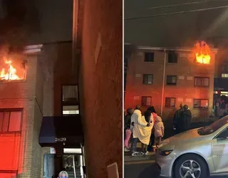 DC Apartment Building Fire On New Year’s Day Hospitalized Two Children
