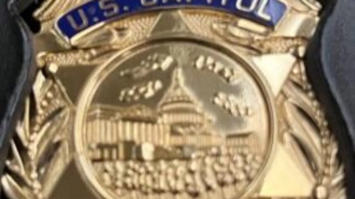 NOPD Requests Local Assistance in Finding Stolen U.S. Capitol Police Badge
