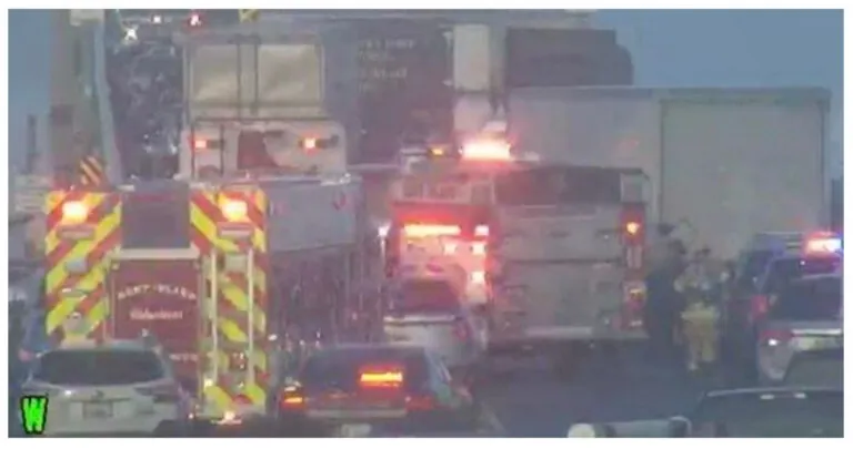 Reopening Maryland's Bay Bridge after a multi-vehicle crash that injured several people