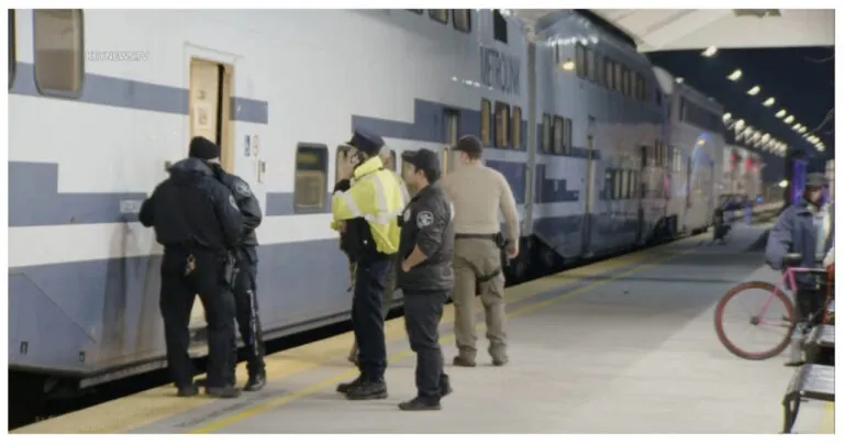 Two Passengers Hospitalized after Suspect Fires Shots at Moving Train in Southern California