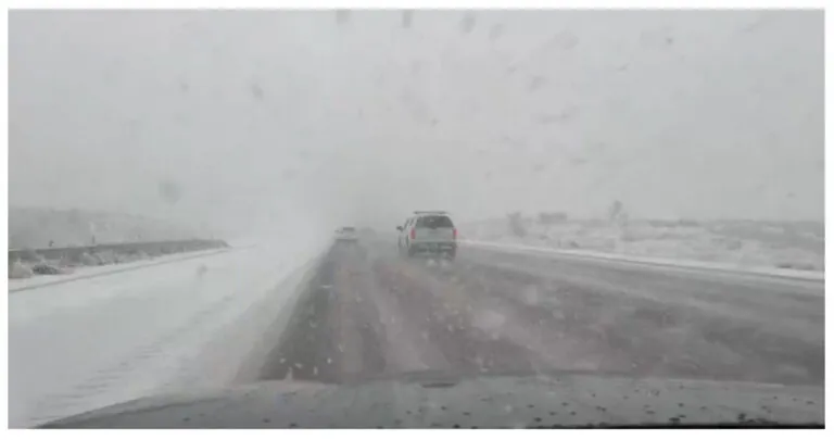 Los Angeles To Las Vegas Motorists Encountered Near-Whiteout Conditions