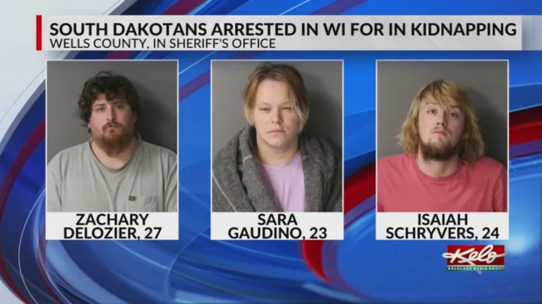 Wisconsin Catches Abducted Indiana Girl; South Dakota Trio Arrested