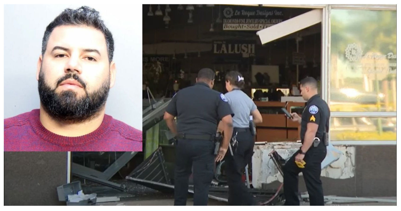 Arrest made in Aventura jewelry store smash-and-grab following West Kendall raid