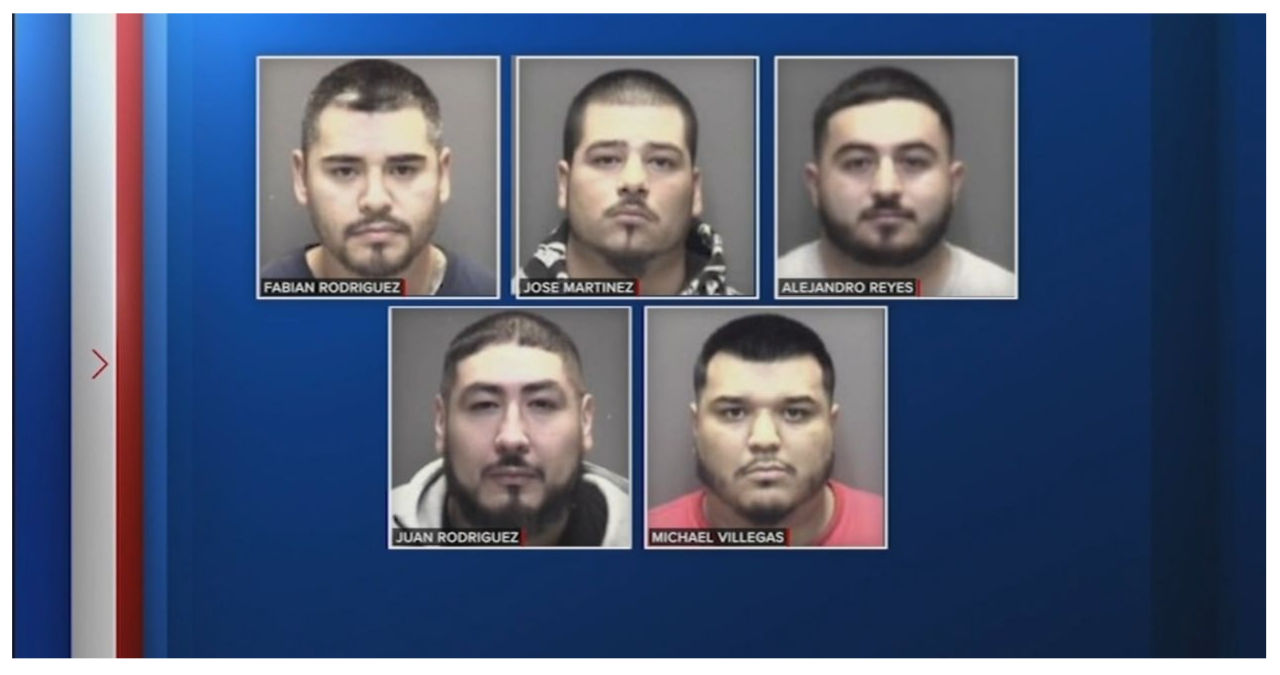 Authorities apprehend teenager and five men involved in large-scale auto theft ring in Galveston, responsible for stealing 100 cars