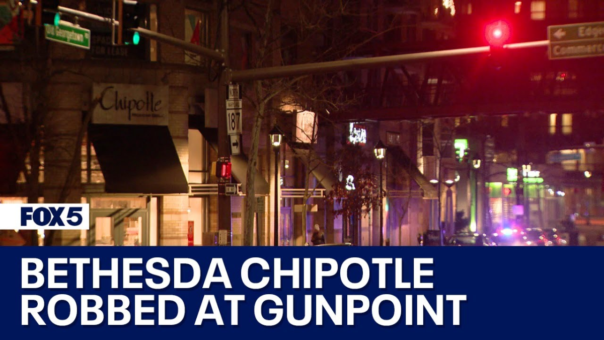 Sunday Evening Bethesda Chipotle Robbed at Gunpoint