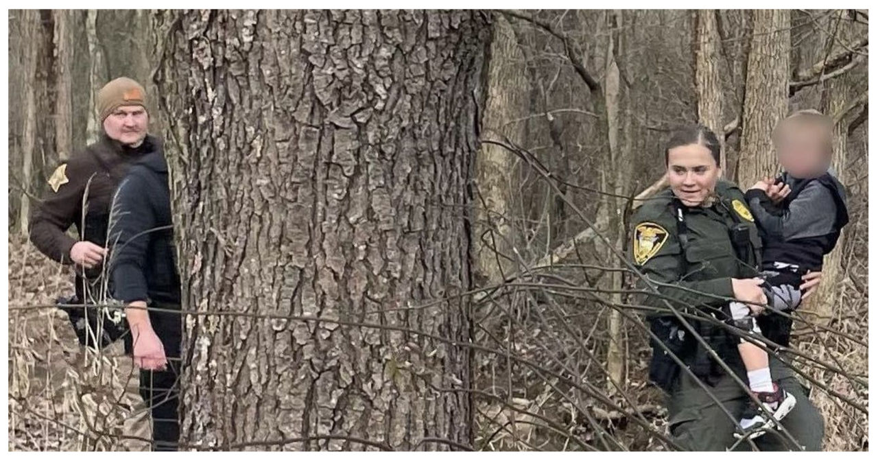 Boy Rescued in Indiana Forest after Conservation Officer Tracks Footprints