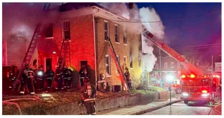 Fire breaks out in empty building in Southeast DC