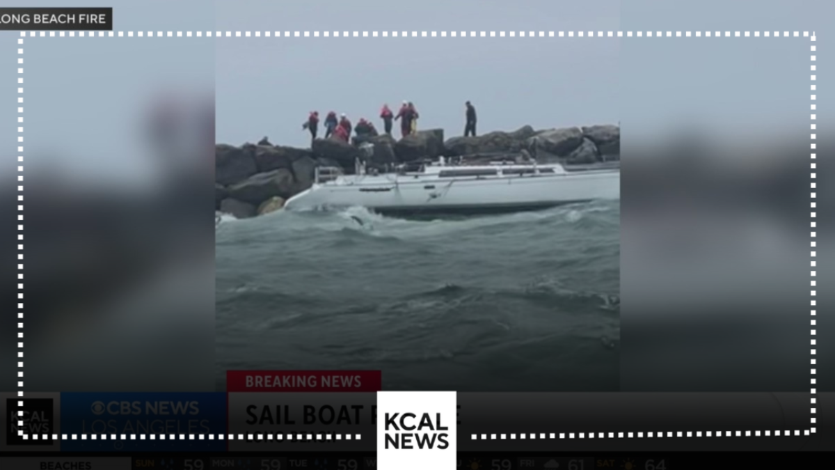 LBFD rescues 19 people from damaged sailboat near Long Beach breakwater (1)