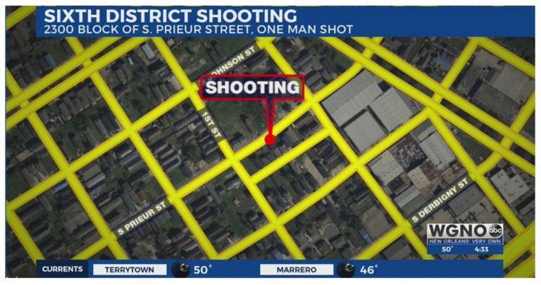 Shooting incidents in Central City and Hollygrove result in injuries